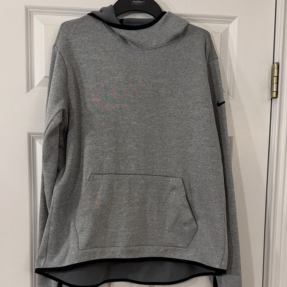Nike Gray Pullover Hoodie Sweatshirt